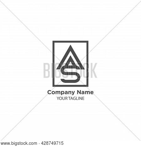 Initial Sa Modern Monogram And Elegant Logo Design, Professional Letters Vector On White Background.