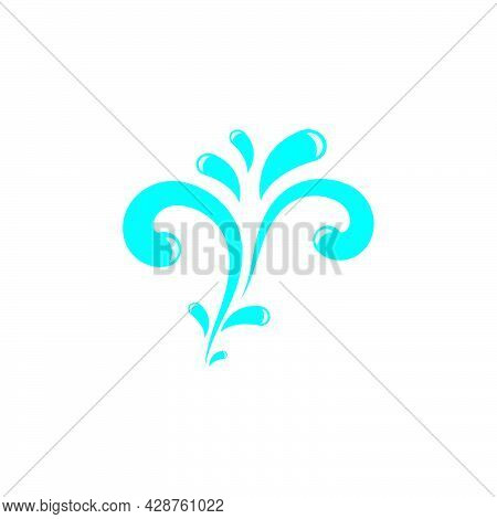 Water Splash Vector Illustration Design
