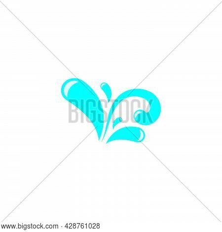 Water Splash Vector Illustration Design