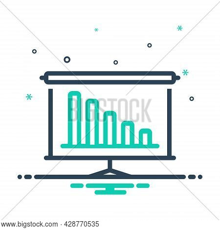Mix Icon For Presentation Demonstration  Release Proposal Manifestation Representation Display Demon