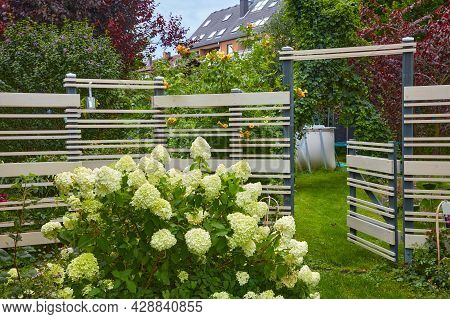 The Gate Is The Passage To A Beautiful Garden.