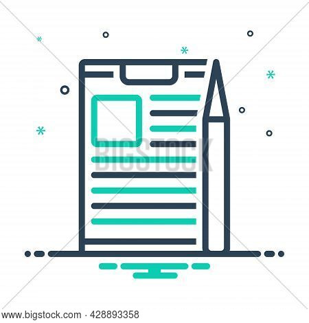 Mix Icon For Project-briefing Briefing Discussion Information Conference Preamble Compose Task Docum