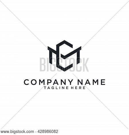 Mc Or Cm Initial Letter Logo Design. Mc Vector. Mc Icon.mc Logo