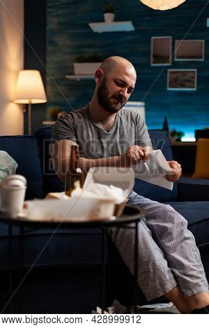 Desperate Man Unable To Enjoy Life Because Of Break Up Depression, Bipolar Disorder, Physical Proble