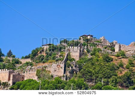 Turkish fortress in Alanya