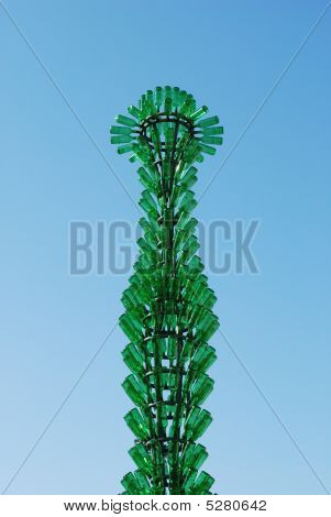 Ilustraciones de Joana Vasconcelos botella en Ccb, Lisboa