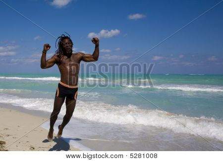 Springning mand i Cuba