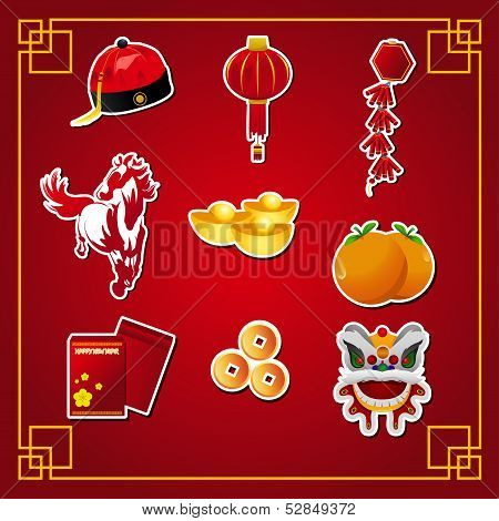 Chinese New Year Icons