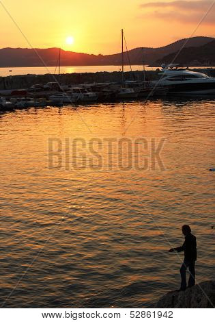 Sunset in Kas. Turkey