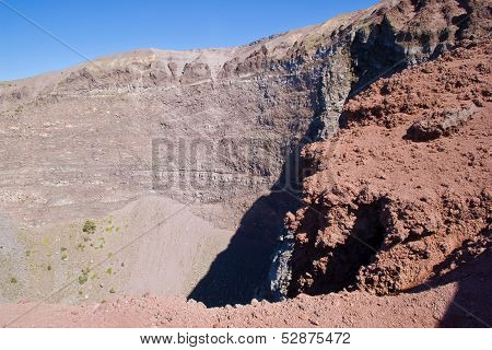 Crater Of Vesuvius