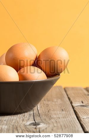 Bowl With Eggs