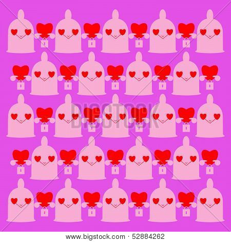Cartoon erotic background