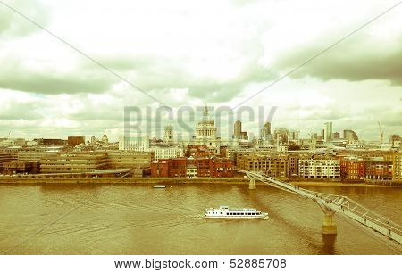 Retro Looking Saint Paul, Uk