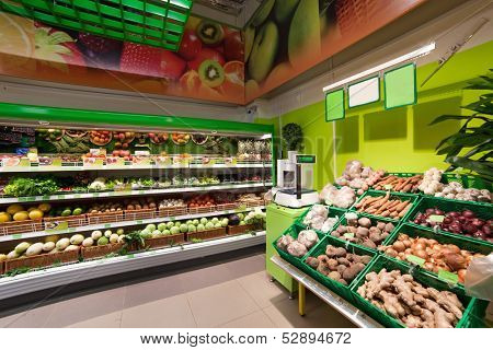 VITEBSK, BELARUS - JULY 19: Shopping center 