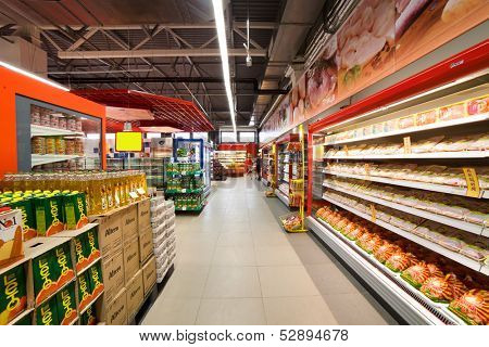 VITEBSK, BELARUS - JULY 19: Shopping center 