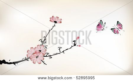 blossom painting