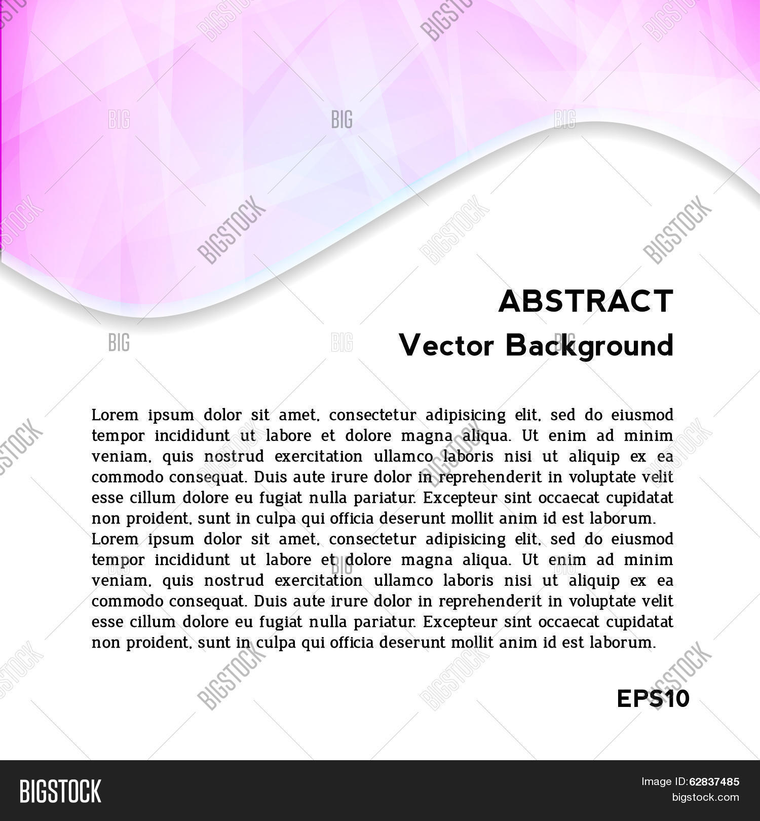 Frame Text Pink Vector & Photo (Free Trial) | Bigstock