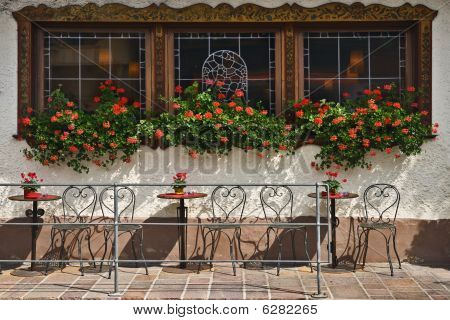 Alpbach windows, Tyrol, Østrig