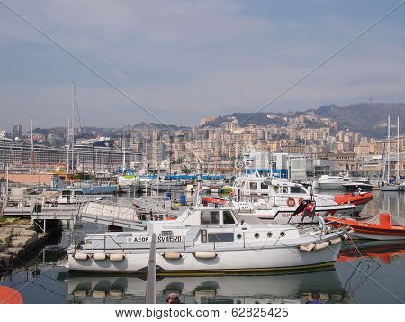 Porto Vecchio Genoa Italy
