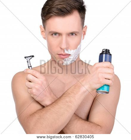 Man Washing