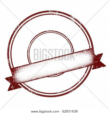 Empty Red Ribbon