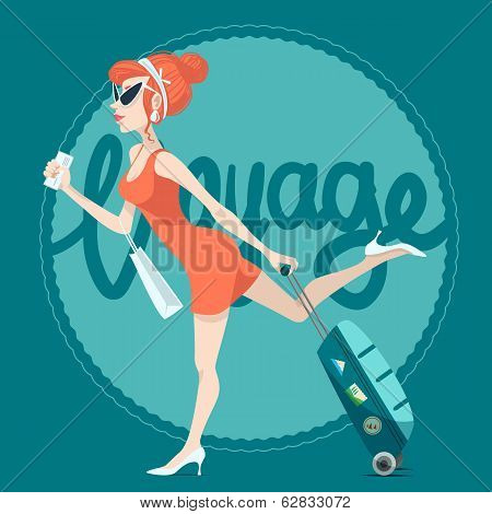 Girl With A Suitcase