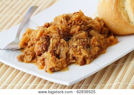 Traditional Polish bigos