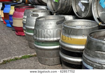 Aluminium Beer Barrels