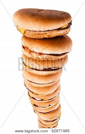 Isolated Burger Tower