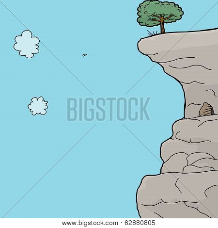 Cave In Mountain Side