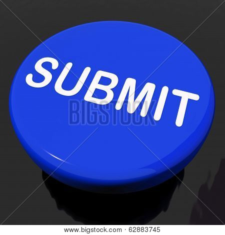 Submit Button Shows Submitting Submission Or Application