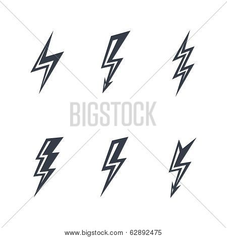 lightning silhouettes