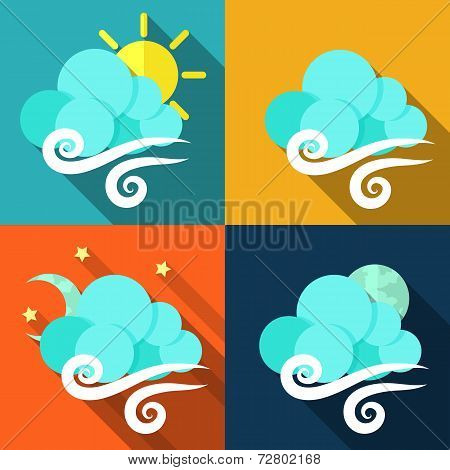 Weather Icons Set - Vector