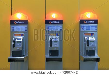 Telstra public phone