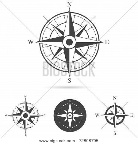 Compass Rose Vector Collection