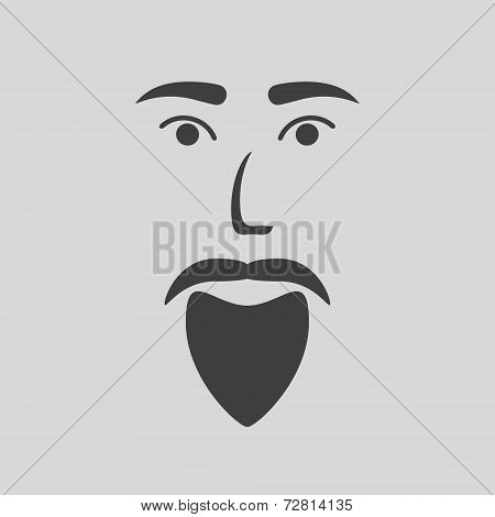 Icon Of A Bearded Man