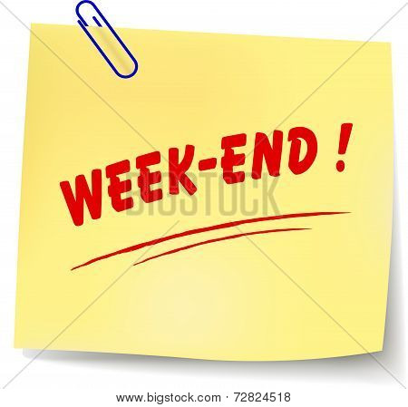 Week-end Message