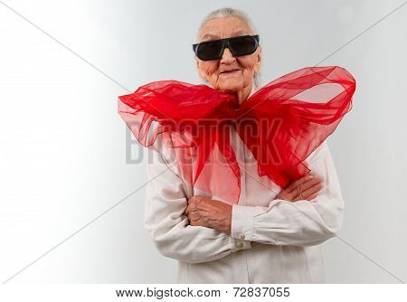 Grandma With A Bizarre Style