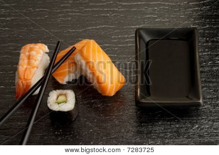 Blandning av sushi
