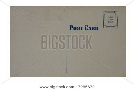 Stained Postcard