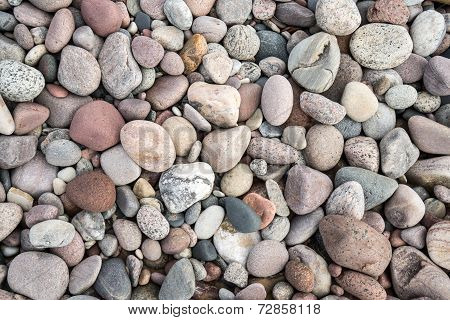 Small Pebble Rock Background Texture