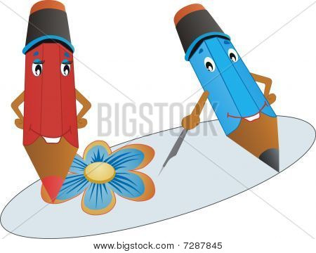 コンパスと鉛筆