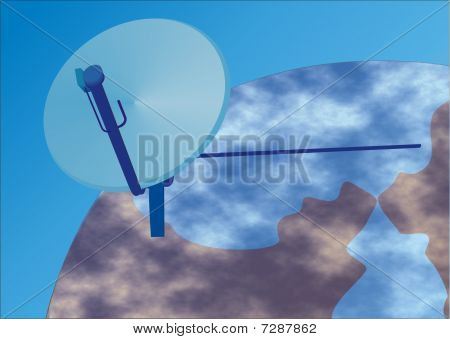 衛星放送受信アンテナ