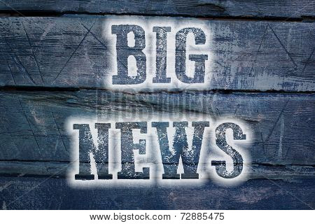 Big News Concept