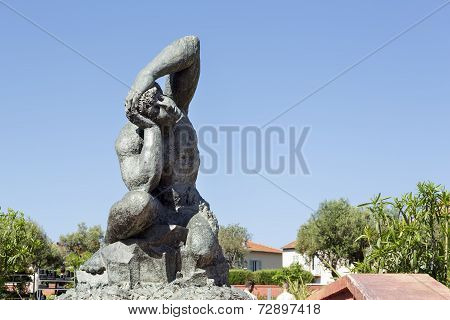 Massive Sculpture In Nice In France