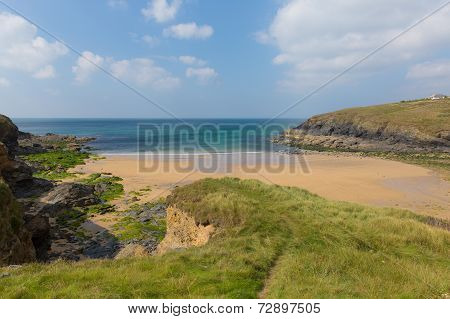 Poldhu beach The Lizard Cornwall England UK