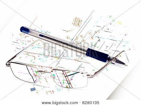 Concepto de ingeniería de Vector