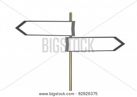 Street Sign With An Arrow 1