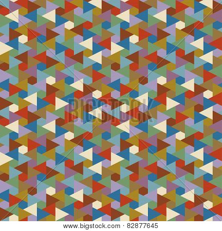 Pattern of geometric shapes