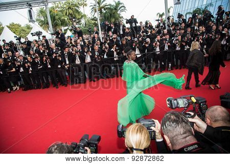 CANNES, FRANCE - MAY 13: Samir Hussein. Opening Ceremony 'La Tete Haute' Premiere. 68th Annual Cannes Film Festival at Palais des Festivals on May 13, 2015 in Cannes, France.